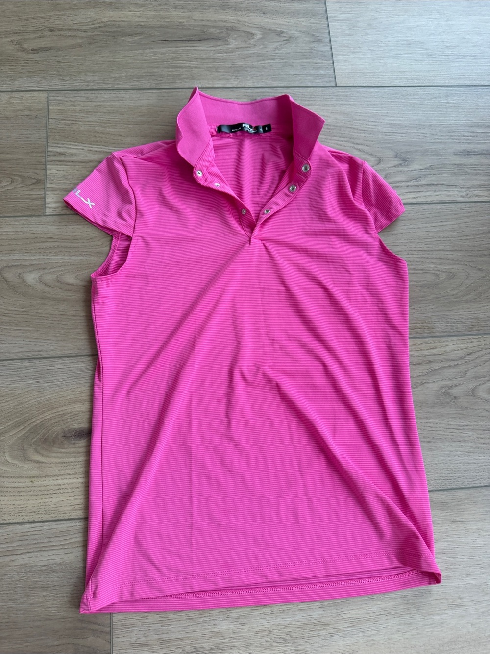 Ralph Lauren Pink Sleeveless Polo Tank